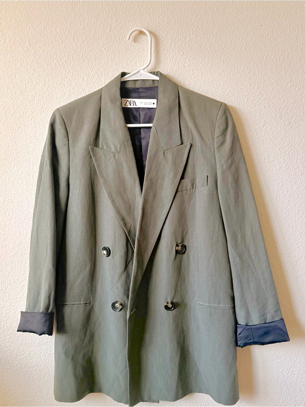 Zara Olive Green Blazer